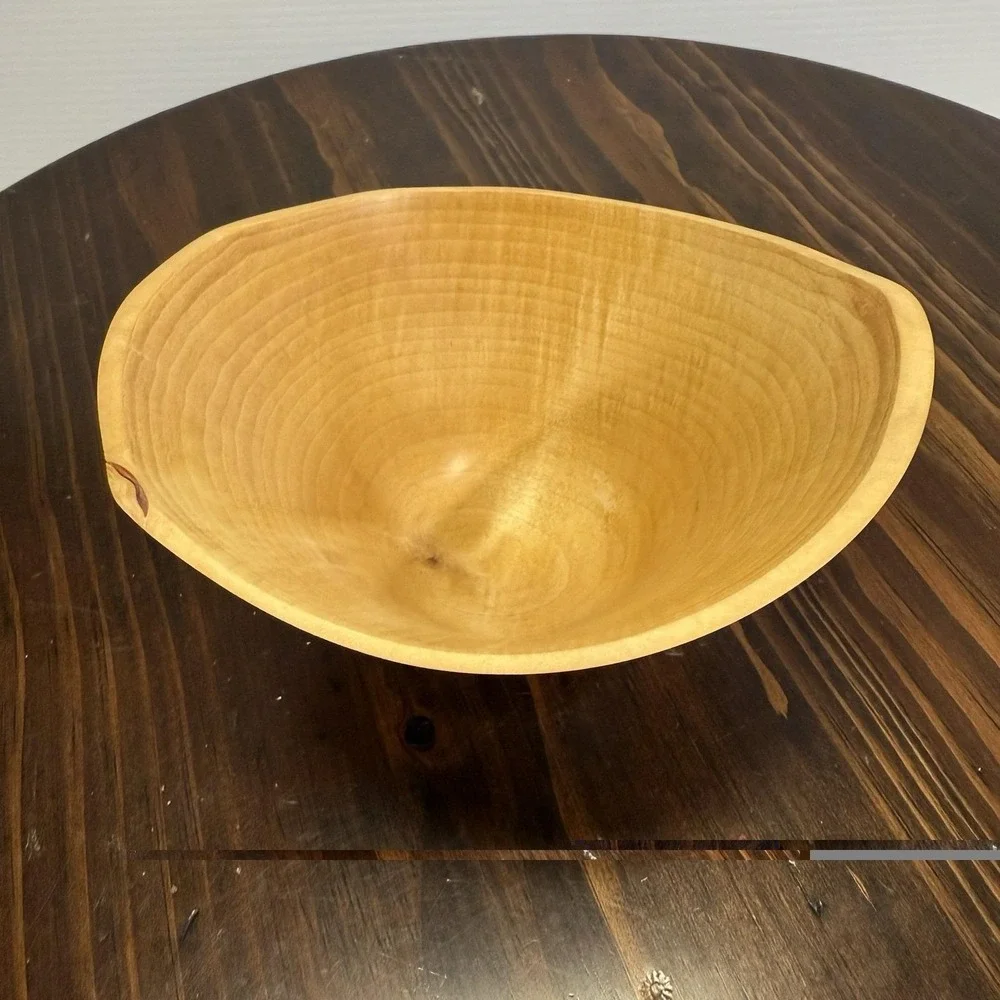 Maple Wood BowlArtist‎ Jerry Kermode 2001 Natural